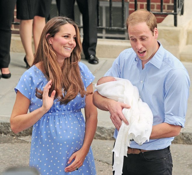 Vojvotkinja Kate Middleton, princ William i princ George