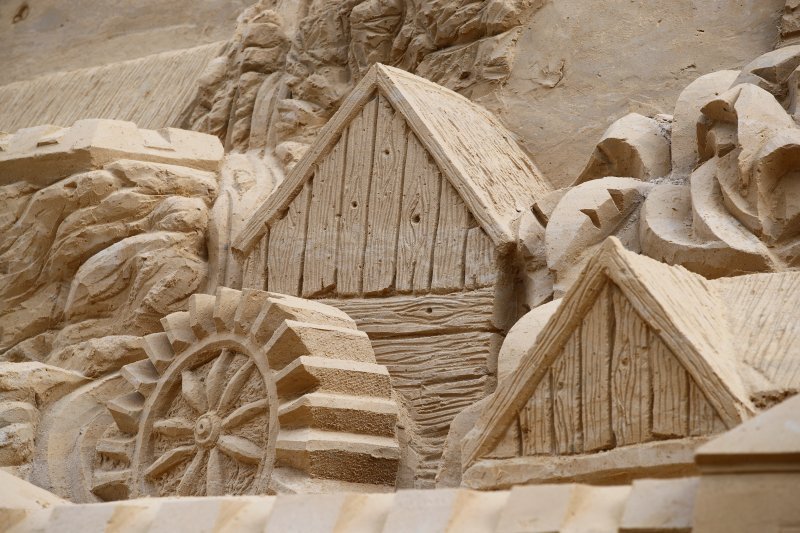 Detalji najvišeg pješčanog dvorca na svijetu (5)