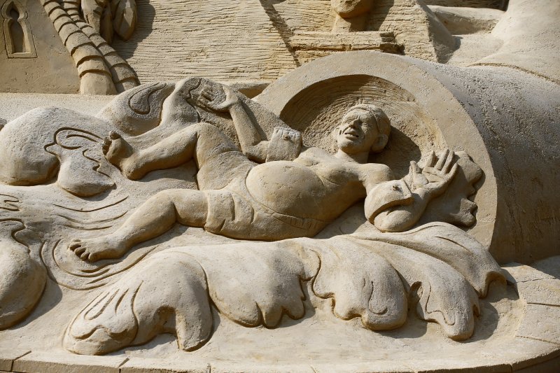 Detalji najvišeg pješčanog dvorca na svijetu (6)