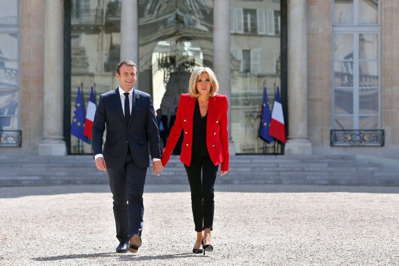 Emmanuel i Brigitte Macron