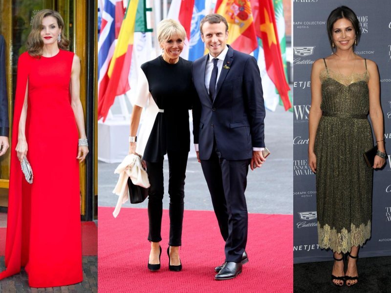 Najbolje odjeveni po izboru Vanity Faira u 2017.: Kraljica Letizia, bračni par Macron i Daša Žukova