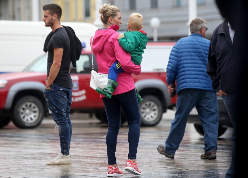 Janica Kostelić s nećakom Ivanom