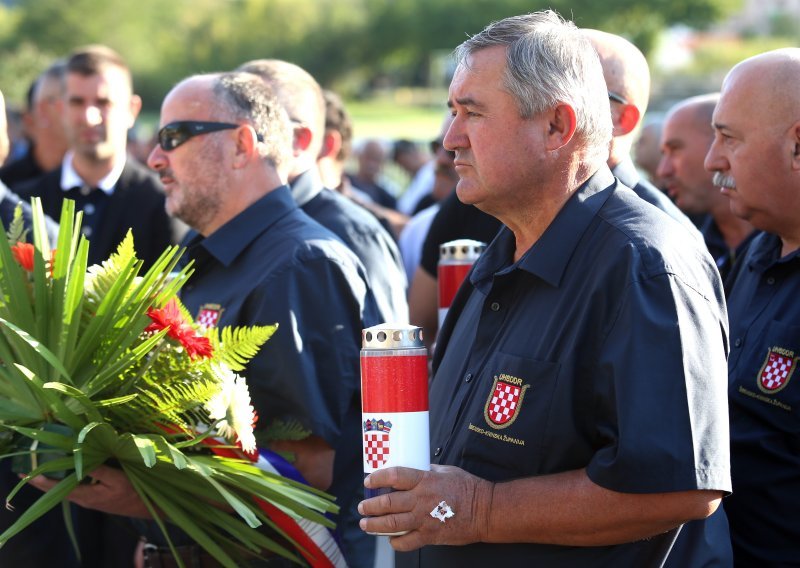 Mimohod povodom obilježavanja 26. obljetnice bitke za Šibenik