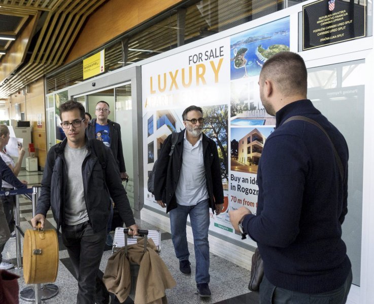 Glumac Andy Garcia stigao u zračnu luku Split