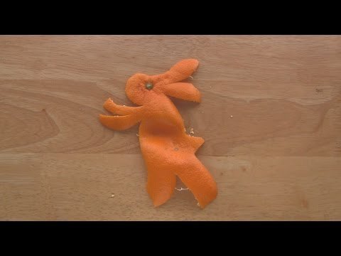Zec - Orange Origami Art