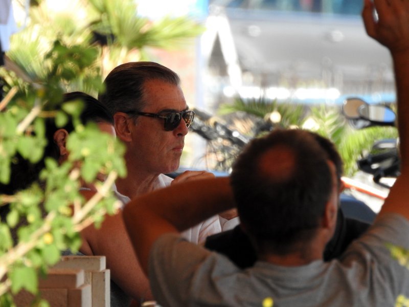 Pierce Brosnan sa suprugom Keely Shaye Smith na Visu