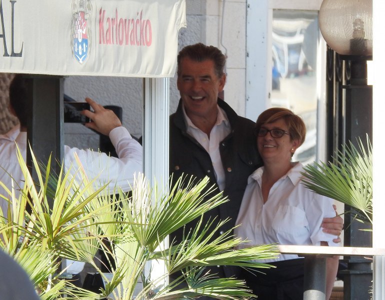 Pierce Brosnan sa suprugom Keely Shaye Smith na Visu