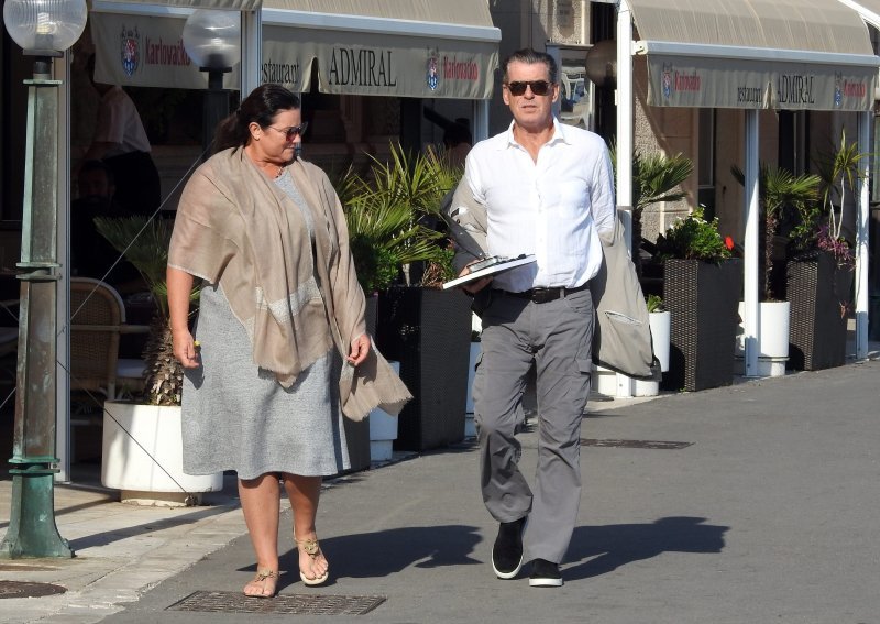 Pierce Brosnan sa suprugom Keely Shaye Smith na Visu