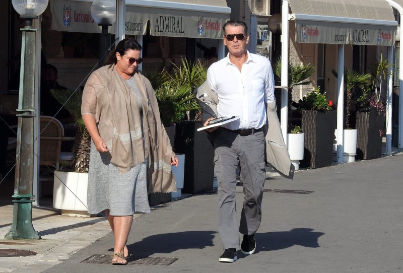 Pierce Brosnan sa suprugom Keely Shaye Smith na Visu