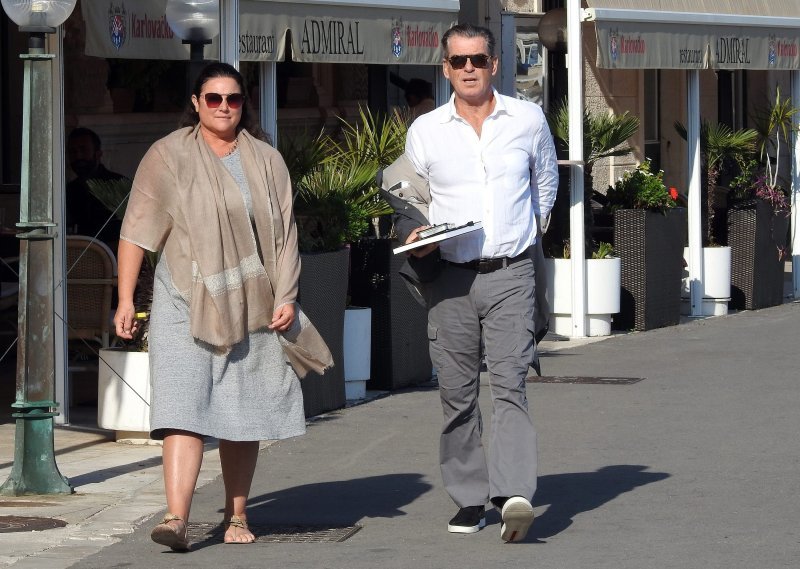 Pierce Brosnan sa suprugom Keely Shaye Smith na Visu