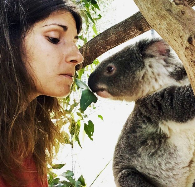 Selfiji Laure Exposito sa životinjama