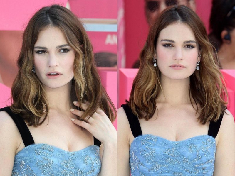 1. Lily James