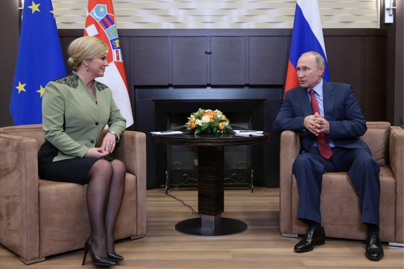 Kolinda Grabar Kitarović kod Putina u Sočiju