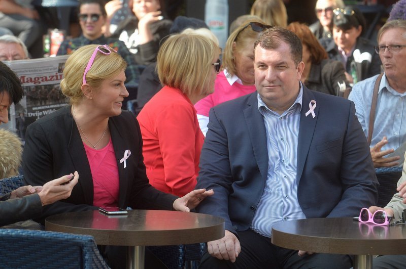 Predsjednica Republike Hrvatske popila je kavicu s mužem