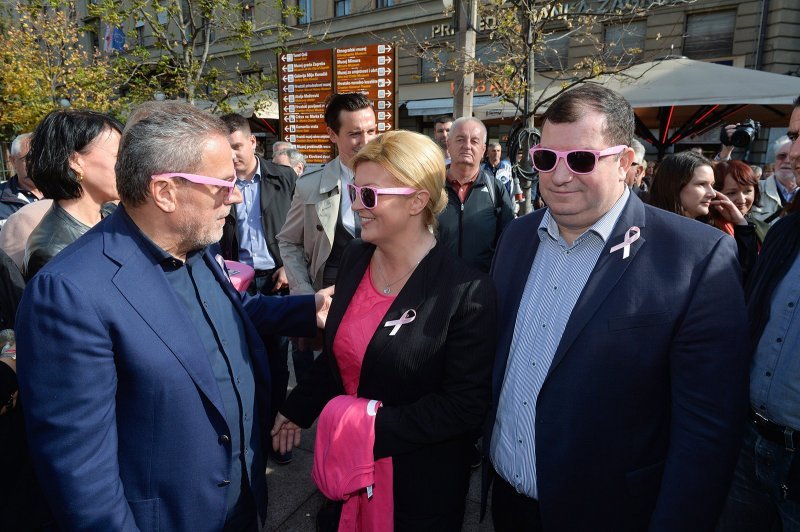 Milan Bandić, Kolinda Grabar-Kitarović, Jakov Kitarović