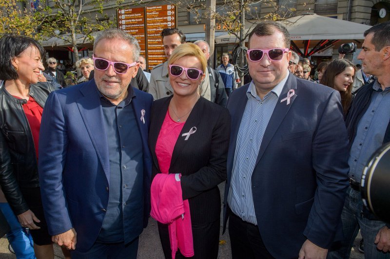 Milan Bandić, Kolinda Grabar-Kitarović, Jakov Kitarović