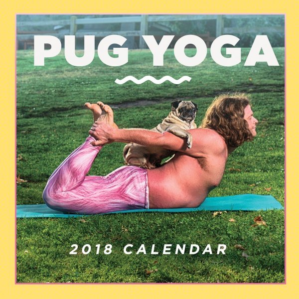 Pug Yoga kalendar 2018.