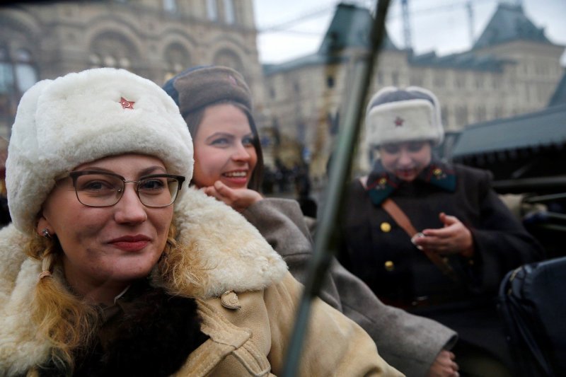 Parada Crvene armije i komunističke partije u Moskvi