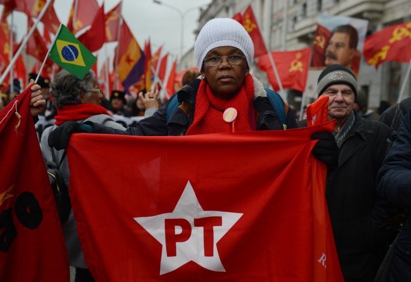 Parada Crvene armije i komunističke partije u Moskvi