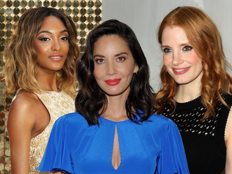 Jourdan Dunn, Olivia Munn i Jessica Chastain