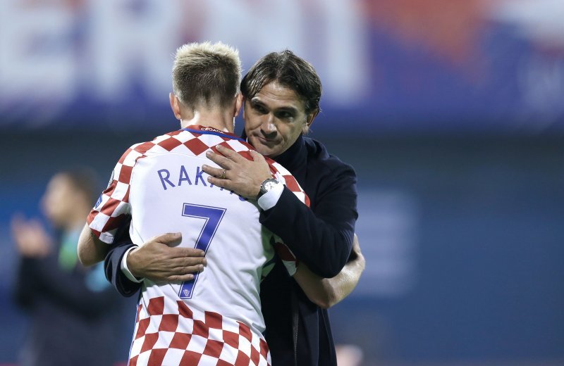 Ivan Rakitić i Zlatko Dalić