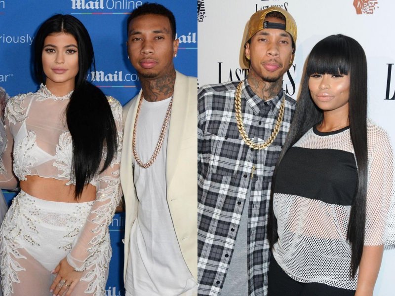 Kylie Jenner, Tyga i Blac Chyna