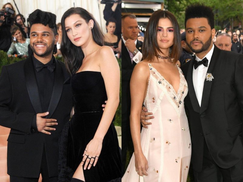 Bella Hadid, The Weeknd i Selena Gomez