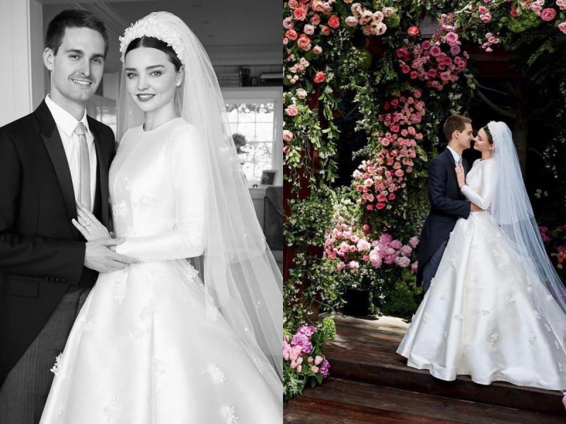 Evan Spiegel i Miranda Kerr