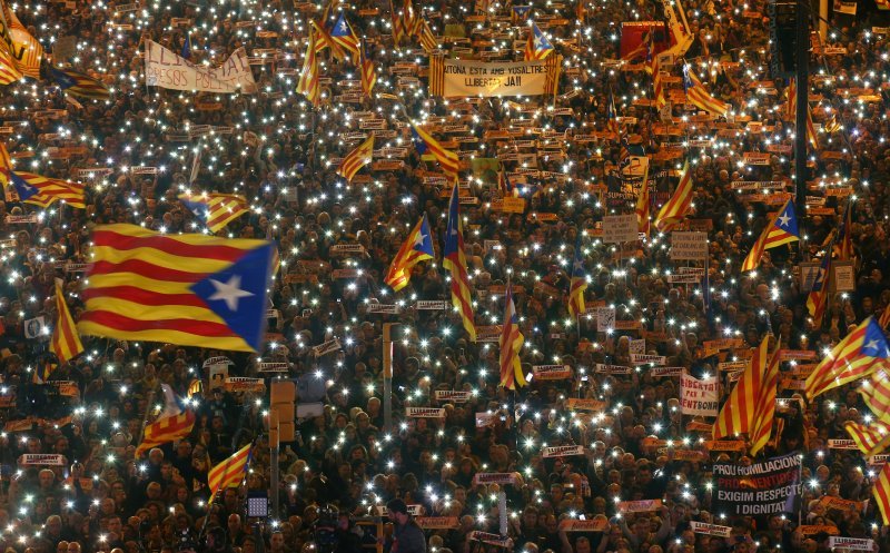 Prosvjed u Barceloni