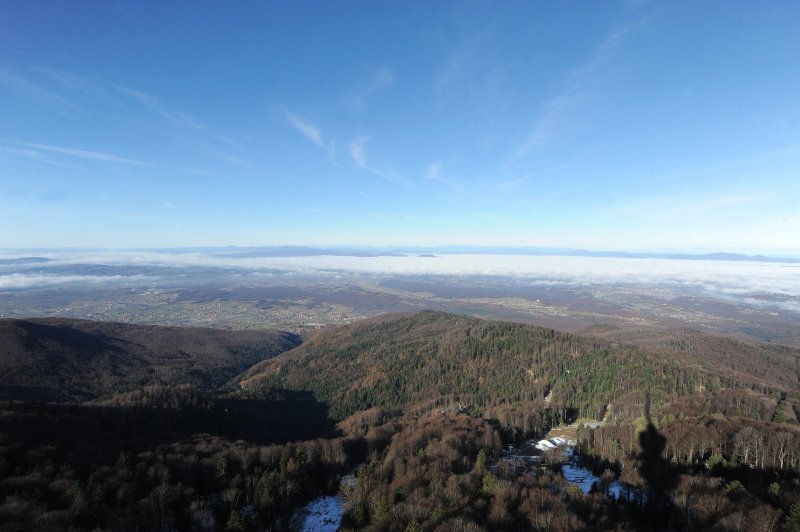 Pogled sa Sljemena