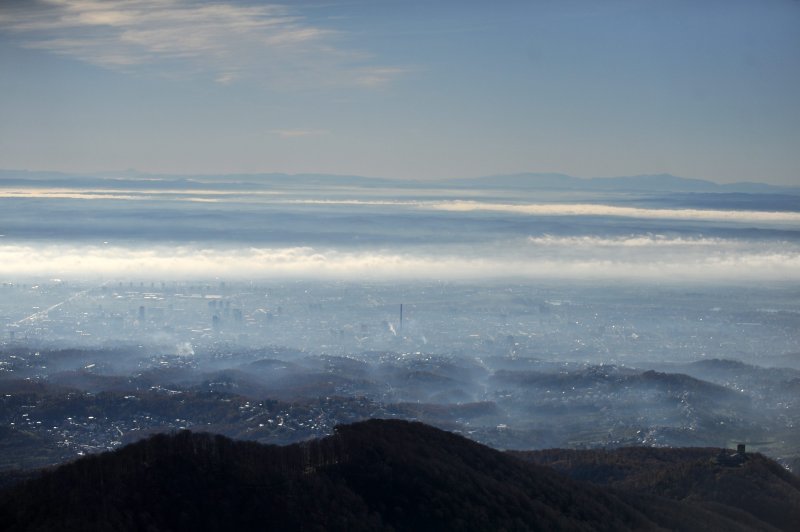 Pogled sa Sljemena