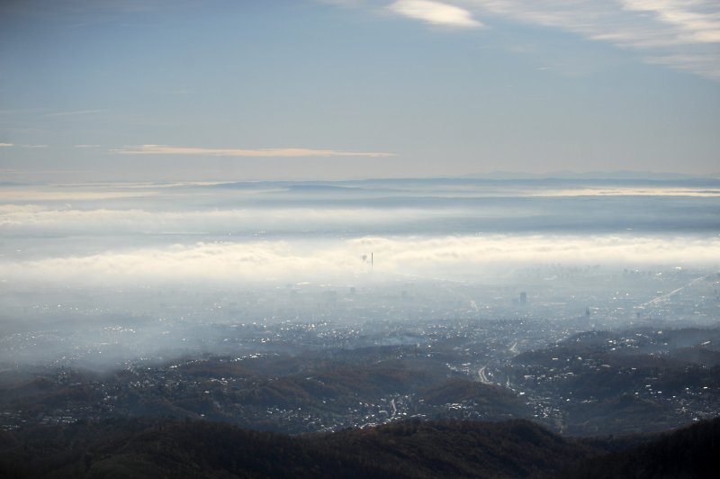 Pogled sa Sljemena