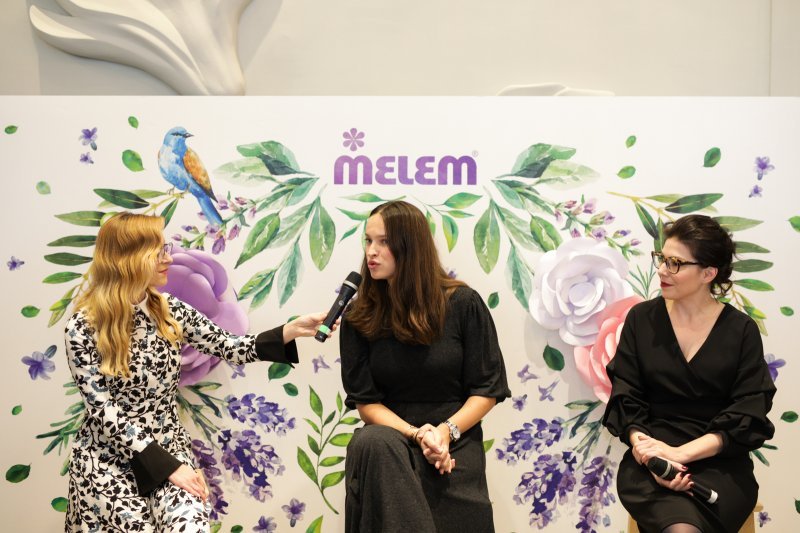 Iva Šulentić, Ljupka Gojić Mikić, Lucija Gluščević, brand managerica Melema