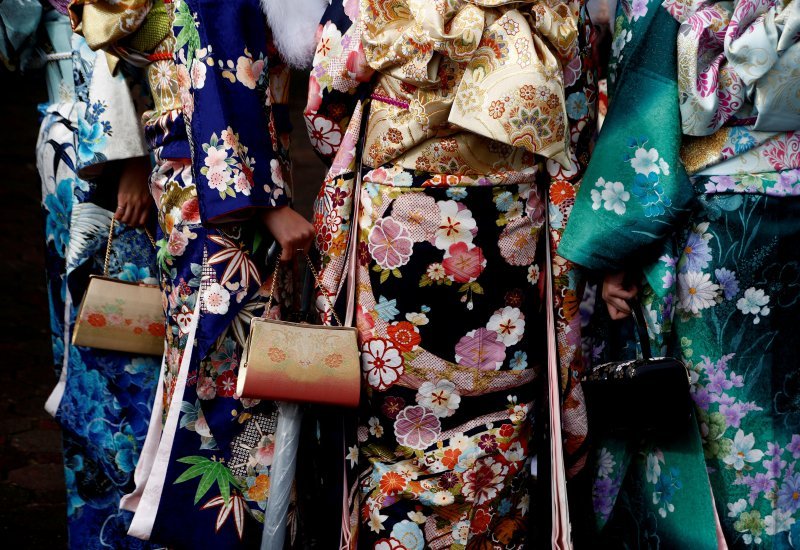 Sve boje kimona u Tokiju