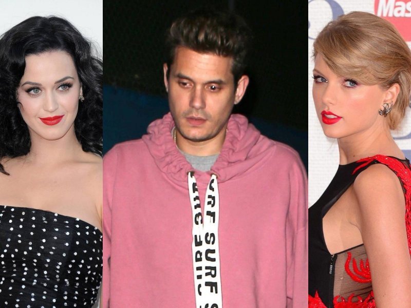 Katy Perry, John Mayer i Taylor Swift