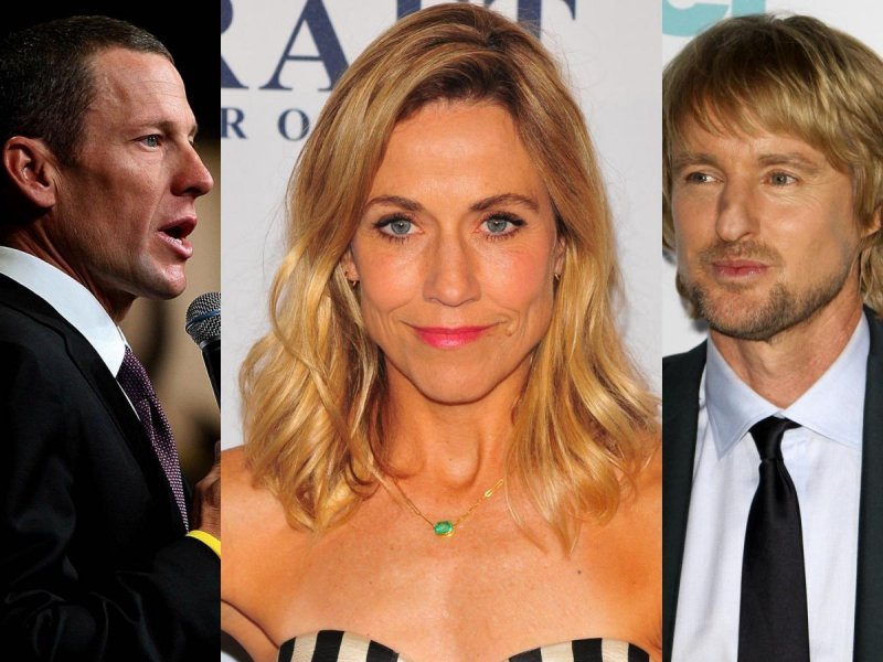 Lance Armstrong, Sheryl Crow i Owen Wilson