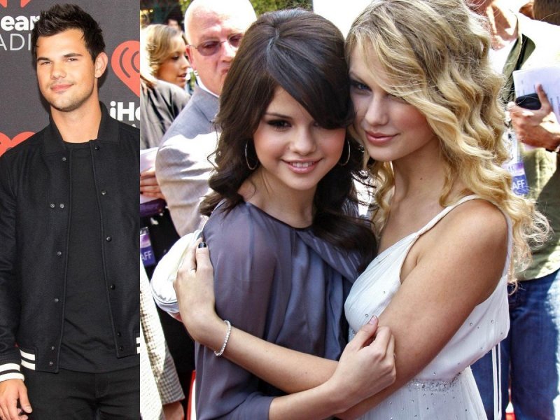 Taylor Lautner, Selena Gomez i Taylor Swift