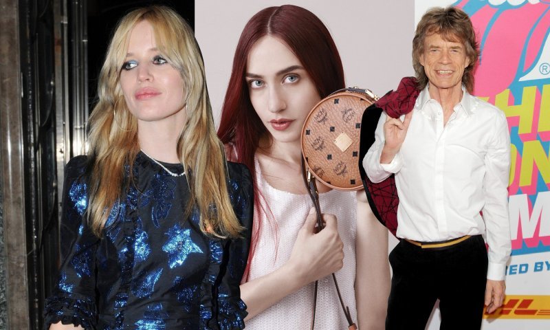 Elizabeth Jagger, Georgia May Jagger, Mick Jagger