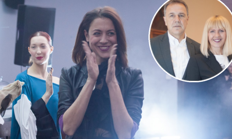 Martina Herak s ocem Ivanom Herakom i njegovom suprugom Snježanom