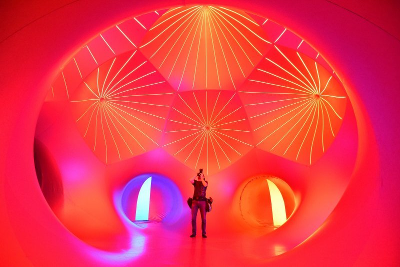 Instalacija Luminarium na varaždinskom Špancirfestu