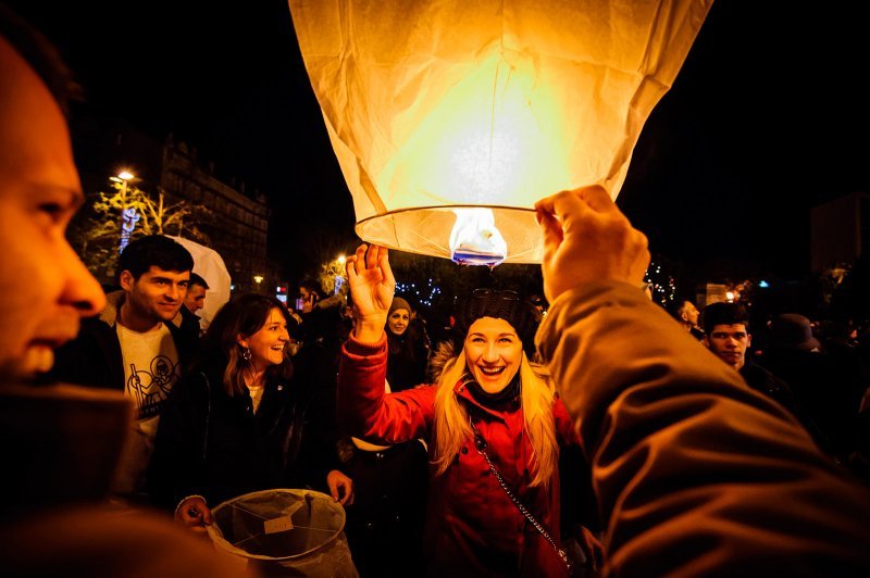 Blagdansko ozračje na šibenskim ulicama i na Adventskom sajmu