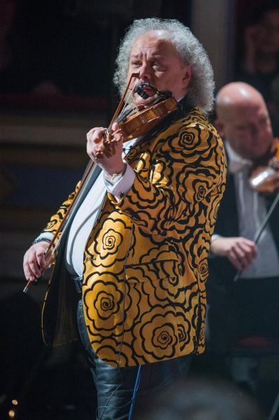 Violinist Roby Lakatos
