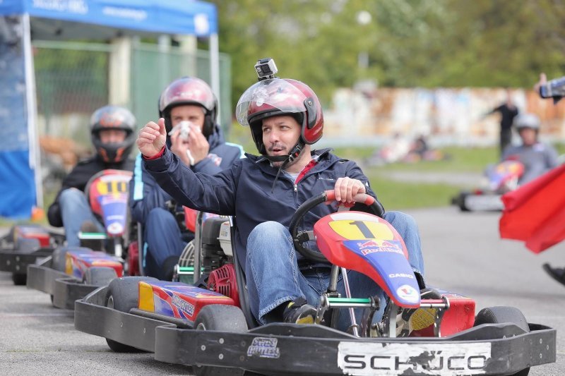 Gordan Maras na humanitarnoj karting utrci za pomoć dječjoj bolnici u Gornjoj Bistri