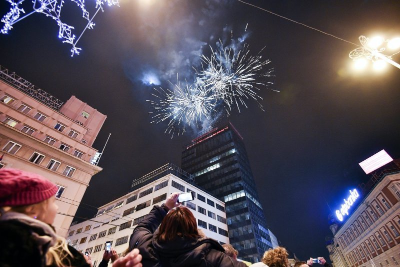 Doček Nove godine u Zagrebu