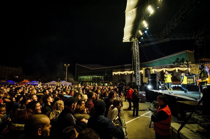 Doček nove godine u Šibeniku
