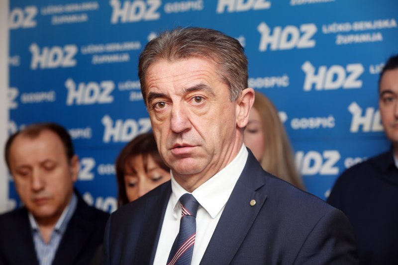 Konferencija za medije HDZ-ova župana Darka Milinovića