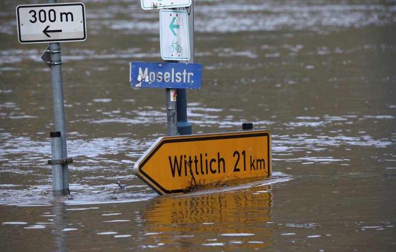 Poplava na rijeci Mosel u Njemačkoj