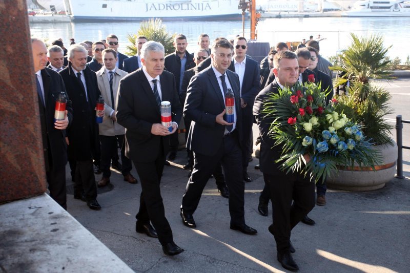 Dragan Čović, Andrej Plenković, Petar Škorić