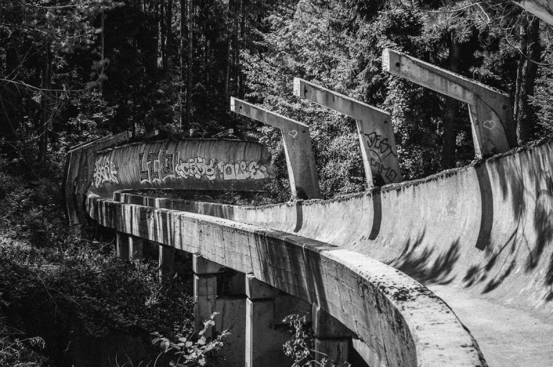 Napušteni objekti Zimskih olimpijskih igara u Sarajevu 1984. godine