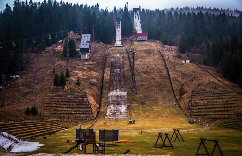 Napušteni objekti Zimskih olimpijskih igara u Sarajevu 1984. godine